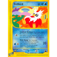 Delibird 49/144 E-Series Skyridge Common Pokemon Card NEAR MINT TCG