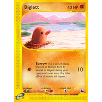 Diglett 50/144 E-Series Skyridge Common Pokemon Card NEAR MINT TCG