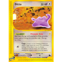 Ditto 51/144 E-Series Skyridge Common Pokemon Card NEAR MINT TCG