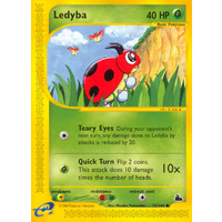 Ledyba 72/144 E-Series Skyridge Common Pokemon Card NEAR MINT TCG