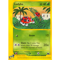 Ledyba 73/144 E-Series Skyridge Common Pokemon Card NEAR MINT TCG