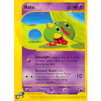 Natu 80/144 E-Series Skyridge Common Pokemon Card NEAR MINT TCG