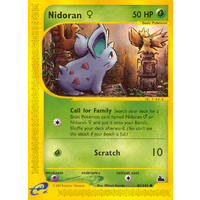 Nidoran 81/144 E-Series Skyridge Common Pokemon Card NEAR MINT TCG