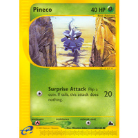 Pineco 85/144 E-Series Skyridge Common Pokemon Card NEAR MINT TCG