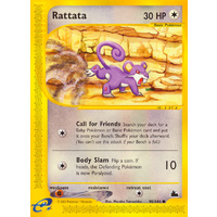 Rattata 90/144 E-Series Skyridge Common Pokemon Card NEAR MINT TCG