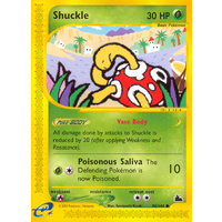 Shuckle 96/144 E-Series Skyridge Common Pokemon Card NEAR MINT TCG