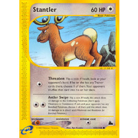 Stantler 102/144 E-Series Skyridge Common Pokemon Card NEAR MINT TCG