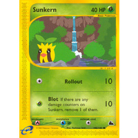 Sunkern 106/144 E-Series Skyridge Common Pokemon Card NEAR MINT TCG