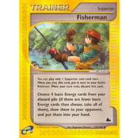Fisherman 125/144 E-Series Skyridge Trainer Pokemon Card NEAR MINT TCG