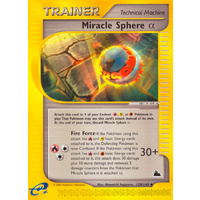 Miracle Sphere (Alpha) 129/144 E-Series Skyridge Trainer Pokemon Card NEAR MINT TCG