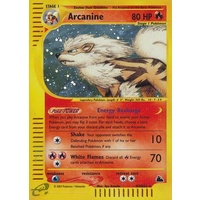 Arcanine H2/H32 E-Series Skyridge Holo Rare Pokemon Card NEAR MINT TCG