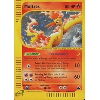 Moltres H20/H32 E-Series Skyridge Holo Rare Pokemon Card NEAR MINT TCG