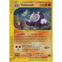 Poliwrath H24/H32 E-Series Skyridge Holo Rare Pokemon Card NEAR MINT TCG