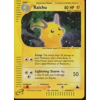 Raichu H25/H32 E-Series Skyridge Holo Rare Pokemon Card NEAR MINT TCG