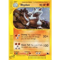 Rhydon H27/H32 E-Series Skyridge Holo Rare Pokemon Card NEAR MINT TCG
