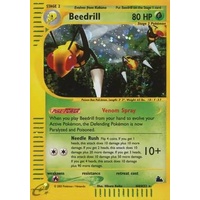 Beedrill H4/H32 E-Series Skyridge Holo Rare Pokemon Card NEAR MINT TCG