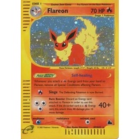 Flareon H7/H32 E-Series Skyridge Holo Rare Pokemon Card NEAR MINT TCG