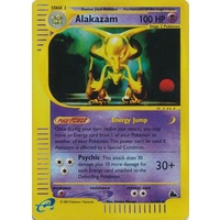 Alakazam 2/144 E-Series Skyridge Reverse Holo Rare Pokemon Card NEAR MINT TCG