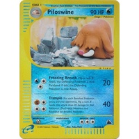Piloswine 24/144 E-Series Skyridge Reverse Holo Rare Pokemon Card NEAR MINT TCG