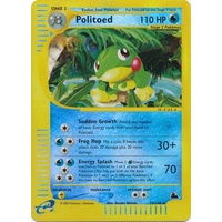 Politoed 25/144 E-Series Skyridge Reverse Holo Rare Pokemon Card NEAR MINT TCG