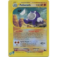 Poliwrath 26/144 E-Series Skyridge Reverse Holo Rare Pokemon Card NEAR MINT TCG