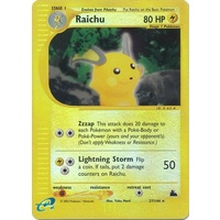 Raichu 27/144 E-Series Skyridge Reverse Holo Rare Pokemon Card NEAR MINT TCG