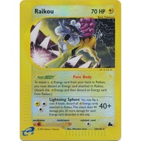 Raikou 28/144 E-Series Skyridge Reverse Holo Rare Pokemon Card NEAR MINT TCG