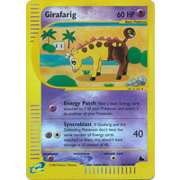 Girafarig 58/144 E-Series Skyridge Reverse Holo Common Pokemon Card NEAR MINT TCG