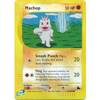 Machop 74/144 E-Series Skyridge Reverse Holo Common Pokemon Card NEAR MINT TCG