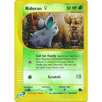 Nidoran 81/144 E-Series Skyridge Reverse Holo Common Pokemon Card NEAR MINT TCG