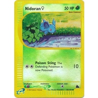 Nidoran 82/144 E-Series Skyridge Reverse Holo Common Pokemon Card NEAR MINT TCG