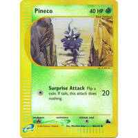 Pineco 85/144 E-Series Skyridge Reverse Holo Common Pokemon Card NEAR MINT TCG