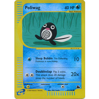 Poliwag 87/144 E-Series Skyridge Reverse Holo Common Pokemon Card NEAR MINT TCG