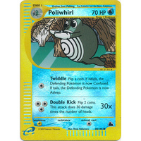 Poliwhirl 88/144 E-Series Skyridge Reverse Holo Common Pokemon Card NEAR MINT TCG