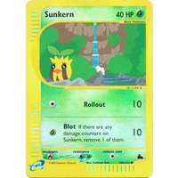 Sunkern 106/144 E-Series Skyridge Reverse Holo Common Pokemon Card NEAR MINT TCG
