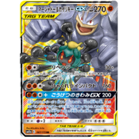 Marshadow & Machamp GX 67/173 SM12a Tag Team GX All Stars Japanese Holo Pokemon Card NEAR MINT TCG