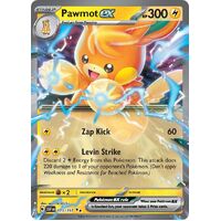 Pawmot ex 073/197 Scarlet and Violet Obsidian Flames Holo Ultra Rare Pokemon Card NEAR MINT TCG