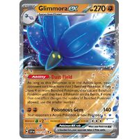 Glimmora ex 123/197 Scarlet and Violet Obsidian Flames Holo Ultra Rare Pokemon Card NEAR MINT TCG