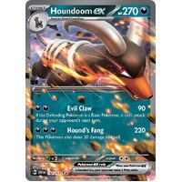 Houndoom ex 134/197 Scarlet and Violet Obsidian Flames Holo Ultra Rare Pokemon Card NEAR MINT TCG