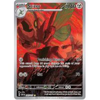 Scizor 205/197 Scarlet and Violet Obsidian Flames Illustration Rare Holo Pokemon Card NEAR MINT TCG