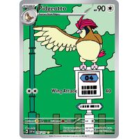 Pidgeotto 208/197 Scarlet and Violet Obsidian Flames Illustration Rare Holo Pokemon Card NEAR MINT TCG