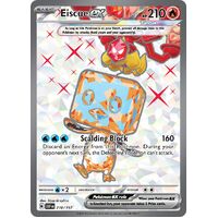 Eiscue ex 210/197 Scarlet and Violet Obsidian Flames Full Art Holo Secret Rare Pokemon Card NEAR MINT TCG