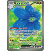 Glimmora ex 213/197 Scarlet and Violet Obsidian Flames Full Art Holo Secret Rare Pokemon Card NEAR MINT TCG