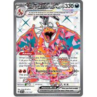 Charizard ex 215/197 Scarlet and Violet Obsidian Flames Full Art Holo Secret Rare Pokemon Card NEAR MINT TCG