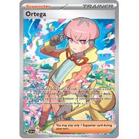 Ortega 219/197 Scarlet and Violet Obsidian Flames Full Art Holo Secret Rare Pokemon Card NEAR MINT TCG