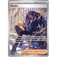 Geeta 226/197 Scarlet and Violet Obsidian Flames Special Illustration Rare Holo Pokemon Card NEAR MINT TCG