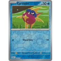 Carvanha 046/197 SV Obsidian Flames Reverse Holo Pokemon Card NEAR MINT TCG