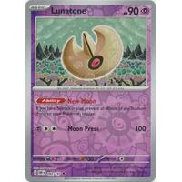 Lunatone 092/197 SV Obsidian Flames Reverse Holo Pokemon Card NEAR MINT TCG