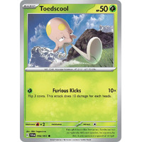 Toedscool 004/091 Scarlet and Violet Paldean Fates Common Pokemon Card NEAR MINT TCG