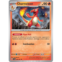 Charmeleon 008/091 Scarlet and Violet Paldean Fates Uncommon Pokemon Card NEAR MINT TCG